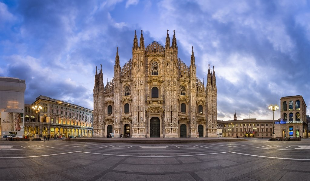 Обои собор, италия, архитектура, милан, cathedral, italy, architecture, milan разрешение 2000x1260 Загрузить