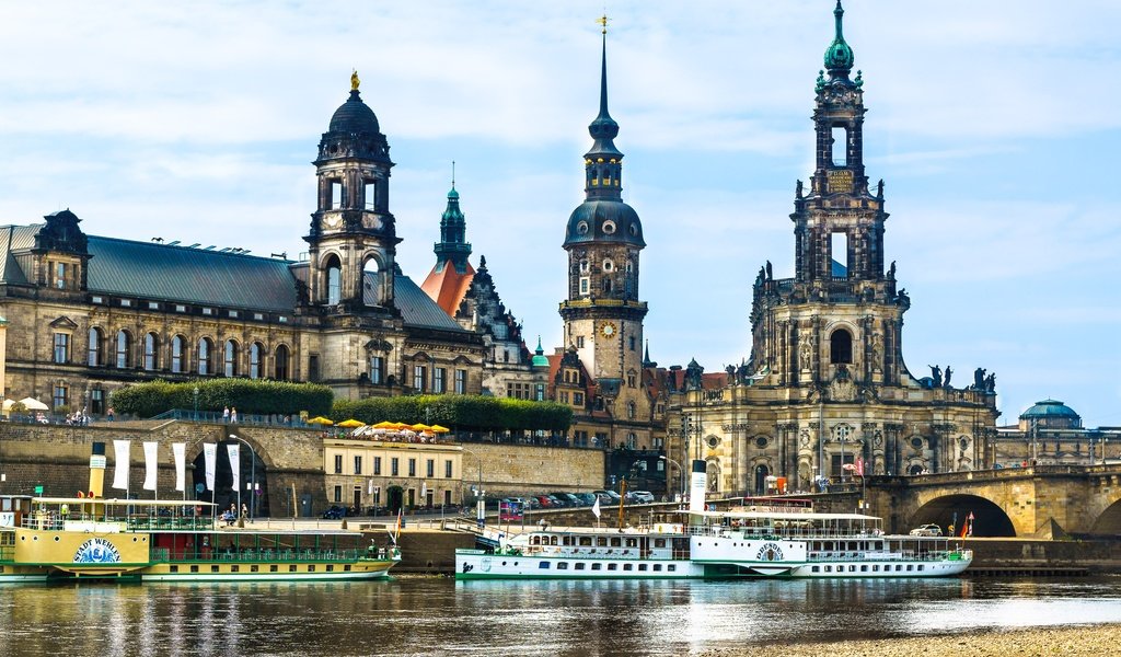 Обои река, германия, дрезден, теплоход, эльба, river, germany, dresden, ship, elba разрешение 3000x1907 Загрузить