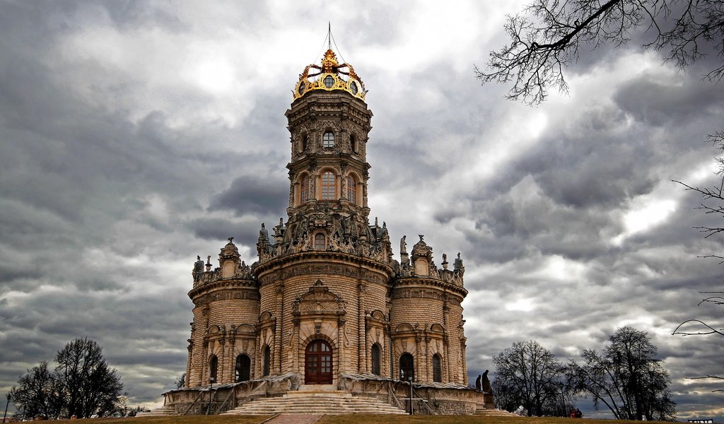 Обои россия, церковь, храм знамения богородицы, дубровицы, russia, church, temple of the sign of the virgin, dubrovitsy разрешение 3072x2127 Загрузить