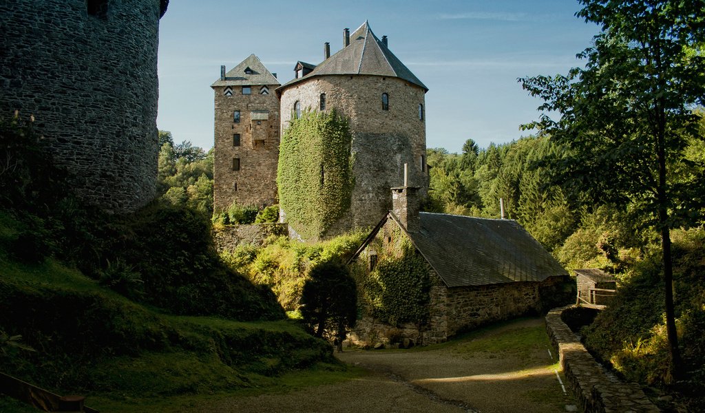 Обои природа, замок, бельгия, nature, castle, belgium разрешение 1920x1200 Загрузить