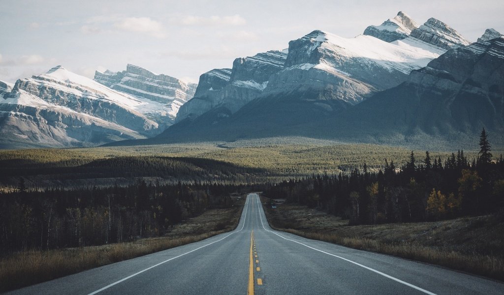 Обои дорога, горы, природа, канада, johannes hulsch, road, mountains, nature, canada разрешение 2048x1365 Загрузить