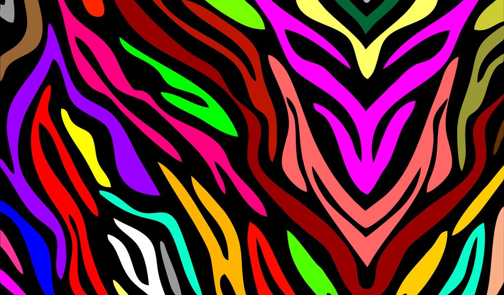 Обои абстракция, узор, радуга, графика, abstraction, pattern, rainbow, graphics разрешение 3840x2400 Загрузить