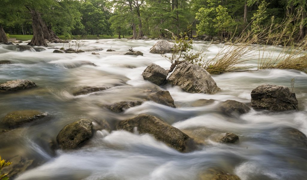 Обои деревья, вода, река, камни, поток, trees, water, river, stones, stream разрешение 7752x5304 Загрузить