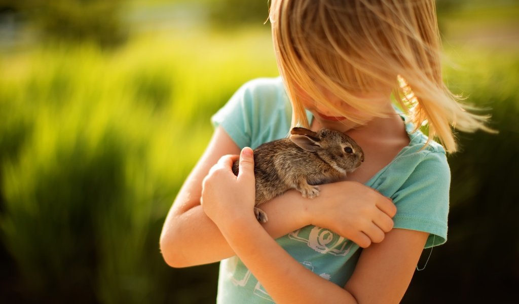 Обои девочка, волосы, лицо, кролик, животное, нежность, друзья, girl, hair, face, rabbit, animal, tenderness, friends разрешение 2560x1707 Загрузить