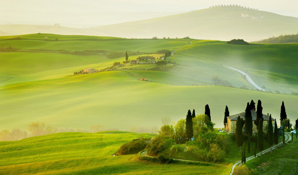 Обои деревья, холмы, природа, поля, лето, италия, тоскана, san quirico´orcia, trees, hills, nature, field, summer, italy, tuscany, san quiricoorcia разрешение 4000x2667 Загрузить