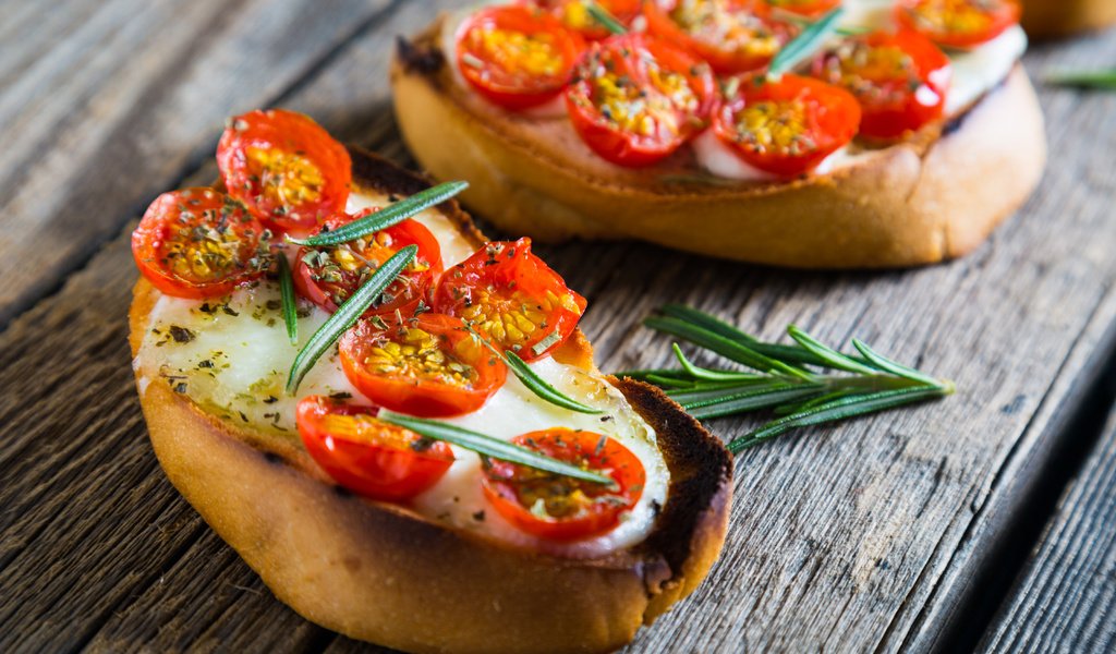 Обои брускетта, bruschetta разрешение 5760x3840 Загрузить