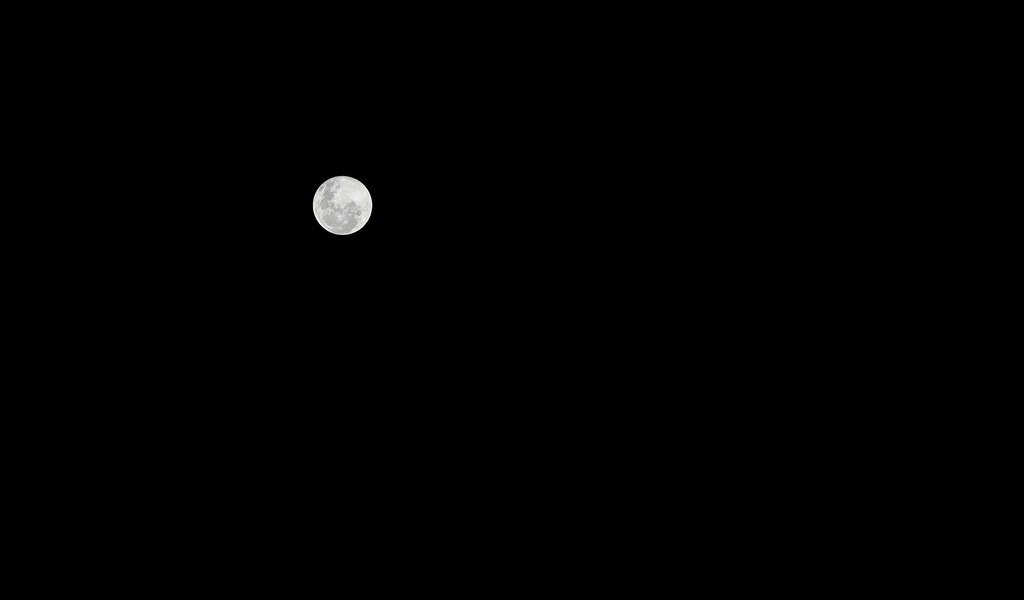 Обои ночь, вектор, луна, графика, минимализм, черный фон, night, vector, the moon, graphics, minimalism, black background разрешение 2560x1600 Загрузить