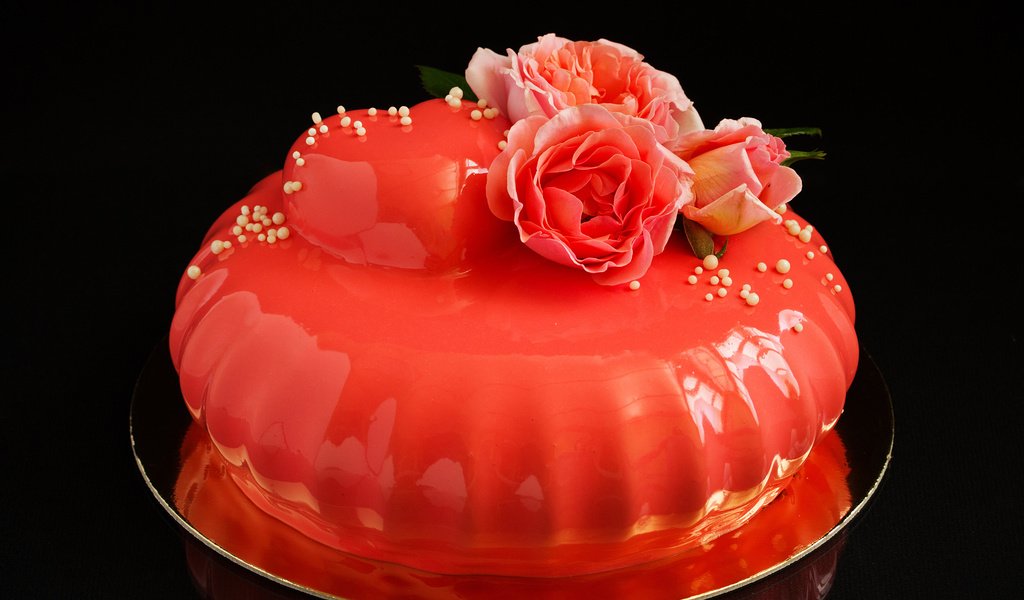 Обои розы, комната, торт, тортик, roses, room, cake разрешение 2560x1600 Загрузить