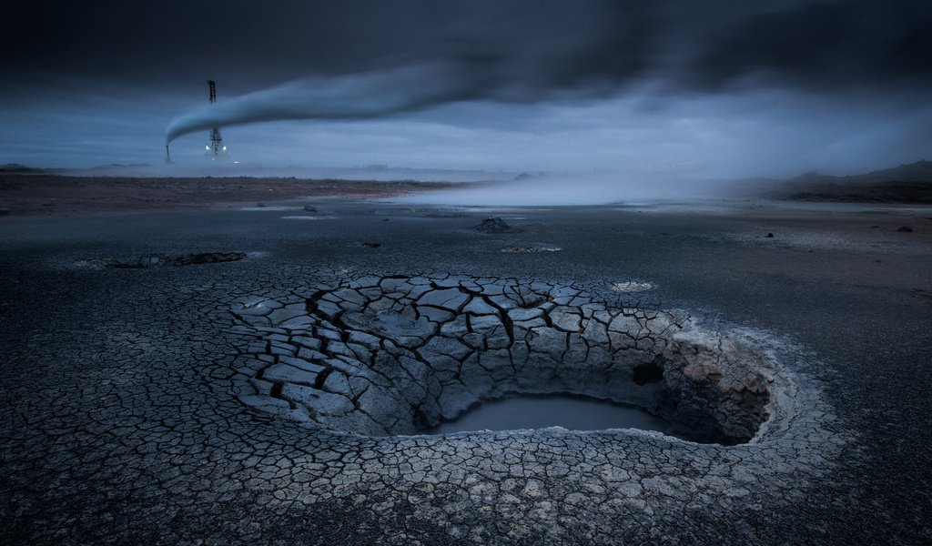 Обои озеро, фото, исландия, высыхающих, lake, photo, iceland, drying разрешение 2048x1367 Загрузить