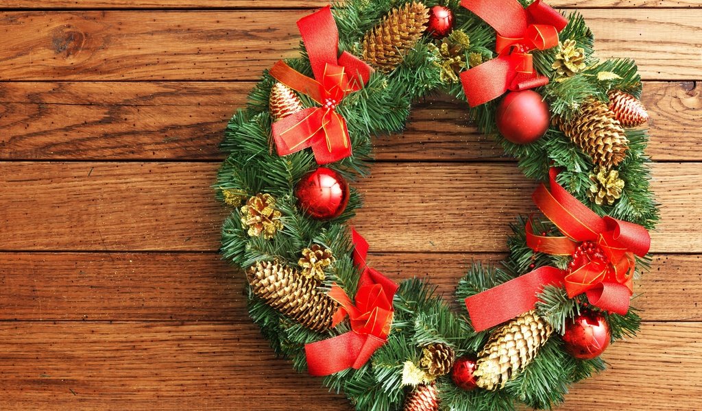Обои новый год, украшения, рождество, венок, новогодний венок, new year, decoration, christmas, wreath разрешение 3840x2400 Загрузить