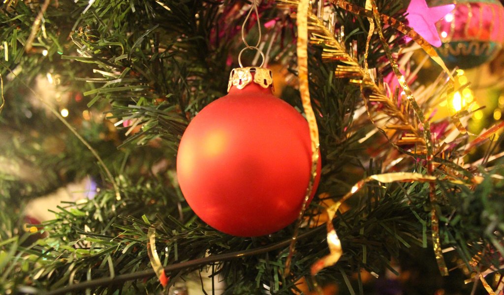 Обои новый год, елка, украшения, шар, рождество, мишура, декор, new year, tree, decoration, ball, christmas, tinsel, decor разрешение 3840x2400 Загрузить