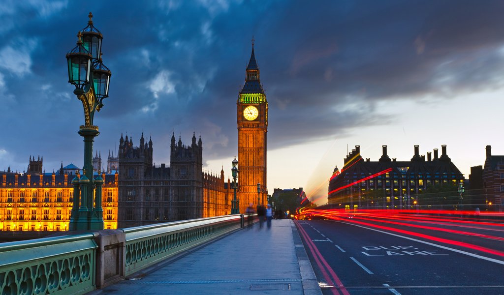 Обои ночь, огни, лондон, город, англия, биг-бен, night, lights, london, the city, england, big ben разрешение 3840x2400 Загрузить