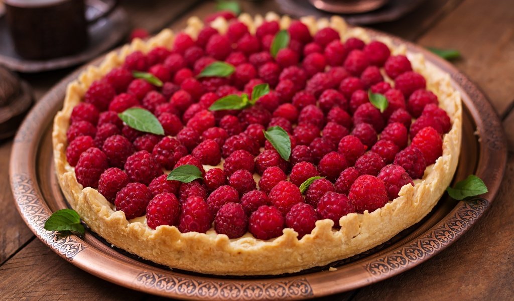 Обои малина, ягоды, много, выпечка, десерт, пирог, raspberry, berries, a lot, cakes, dessert, pie разрешение 6000x4000 Загрузить