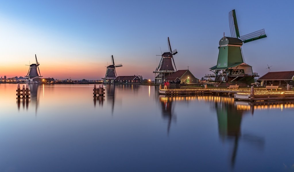 Обои фото, нидерланды, голландия, заансе-сханс, заандам, photo, netherlands, holland, zaanse schans, zaandam разрешение 2048x1366 Загрузить