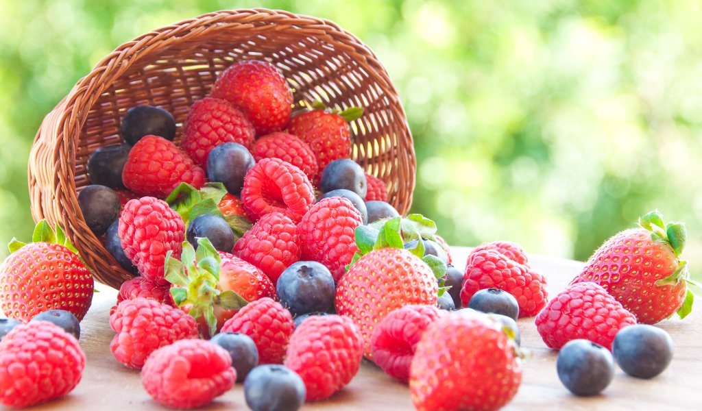 Обои лесные ягоды, berries разрешение 7000x4638 Загрузить