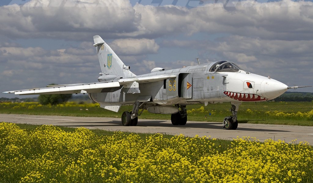 Обои бомбардировщик, су-24, украина, ато, ukraine air force, bomber, su-24, ukraine, ato разрешение 1920x1080 Загрузить