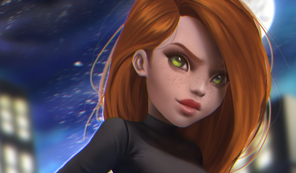 Обои арт, волосы, лицо, цифровое искусство, kim possible, ким, мультсериал, kim possible fanart, ким пять-с-плюсом, art, hair, face, digital art, kim разрешение 2085x1173 Загрузить