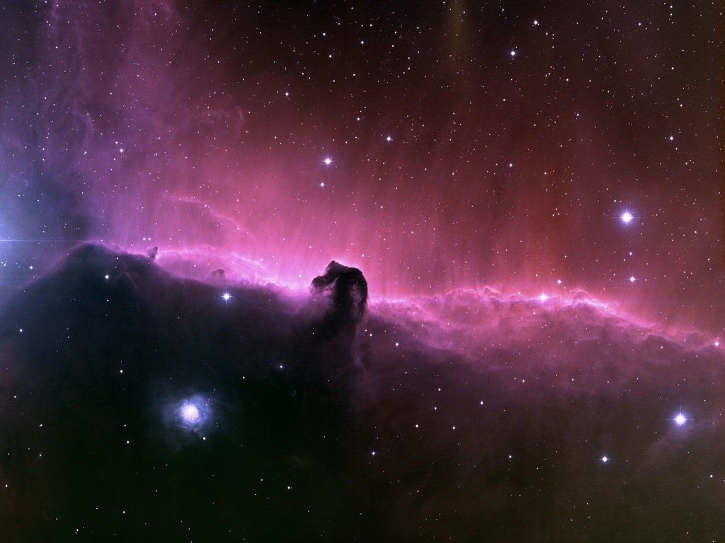 Обои звезды, туманность, конская голова, stars, nebula, horse head разрешение 2048x1537 Загрузить