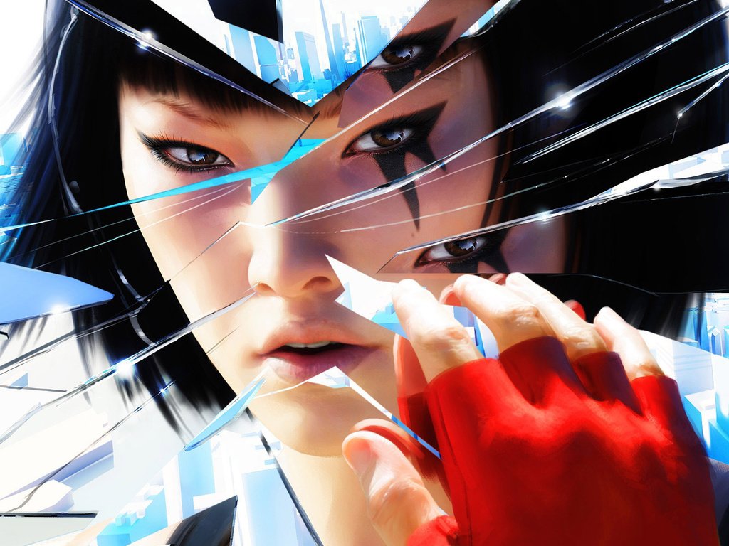 Обои девушка, зеркало, осколки, mirrors edge, girl, mirror, fragments разрешение 1920x1200 Загрузить