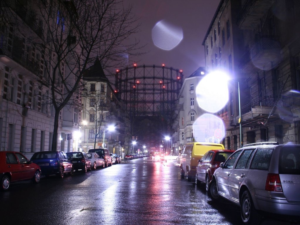 Обои дорога, ночь, дома, дождь, машины, mighty gasholder in the rain at night, road, night, home, rain, machine, mighty gasholder are in the rain at night разрешение 2048x1365 Загрузить