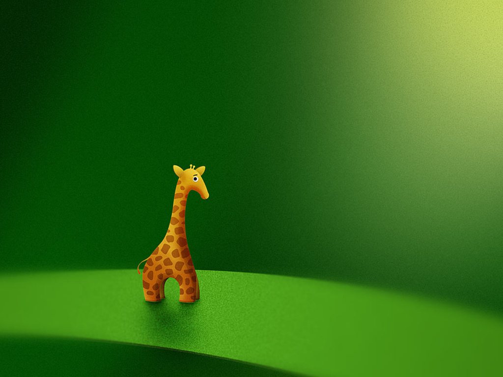 Обои игрушка, жираф, зеленый фон, владстудио, toy, giraffe, green background, vladstudio разрешение 2560x1600 Загрузить