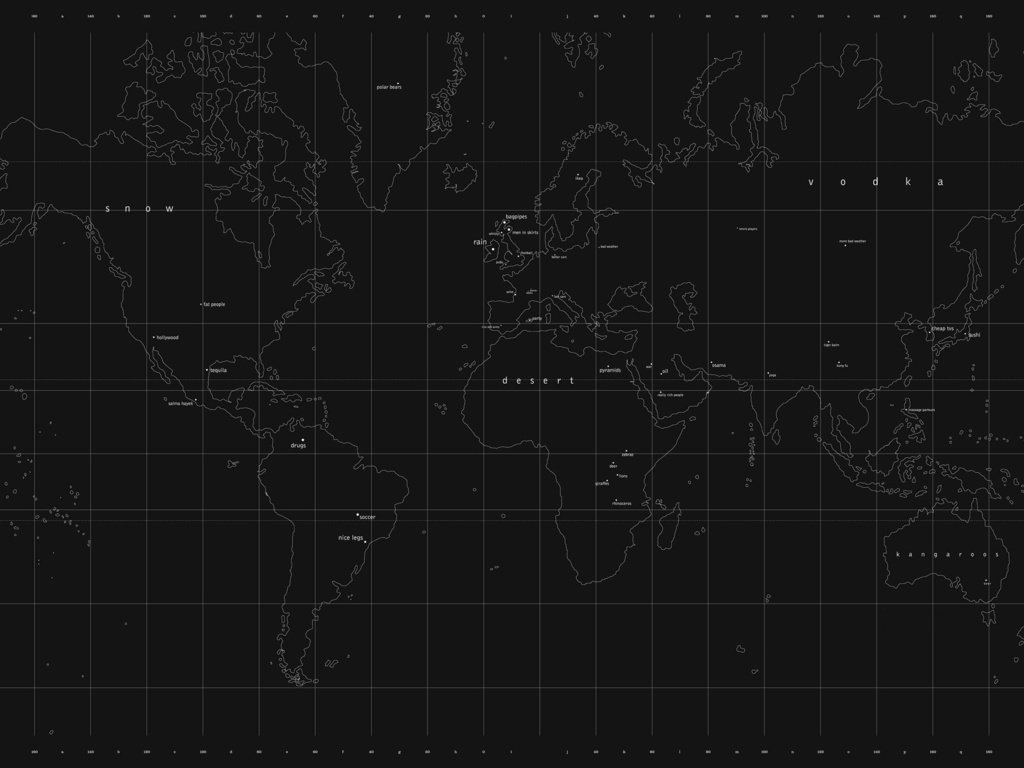 Обои мир, карта, черный, the world, map, black разрешение 2480x1683 Загрузить