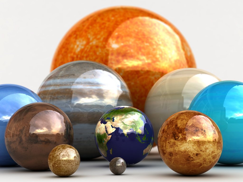 Обои шары, planets, our happy family, наши планеты, планетки, balls, our planet, the planet разрешение 2560x1440 Загрузить