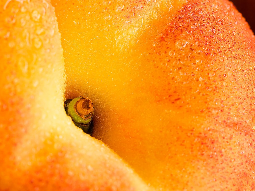 Обои фрукт, персик, крупным планом, fruit, peach, closeup разрешение 1920x1200 Загрузить
