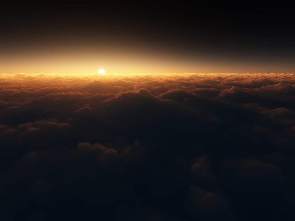 Обои облака, солнце, shifted reality, spectral, clouds, the sun разрешение 2560x1600 Загрузить