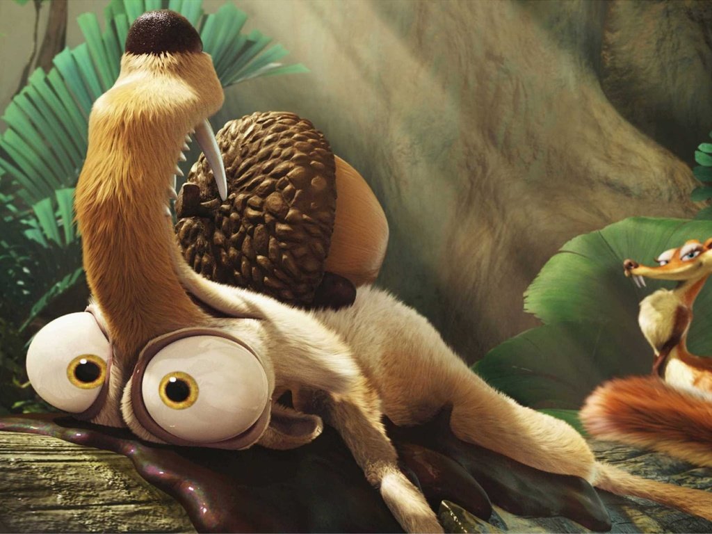 Обои мультфильм, ледниковый период, белка, орех, cartoon, ice age, protein, walnut разрешение 2861x1607 Загрузить