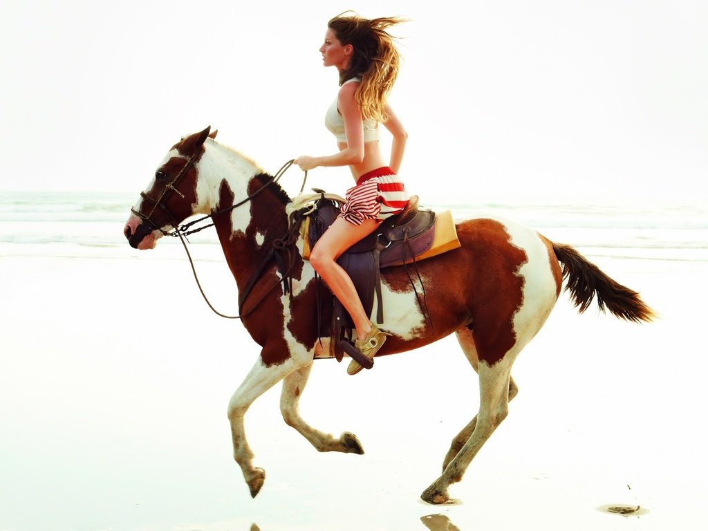 Обои лошадь, модель, романтично, галоп, экстремально, horse, model, romantic, gallop, extremely разрешение 1920x1200 Загрузить