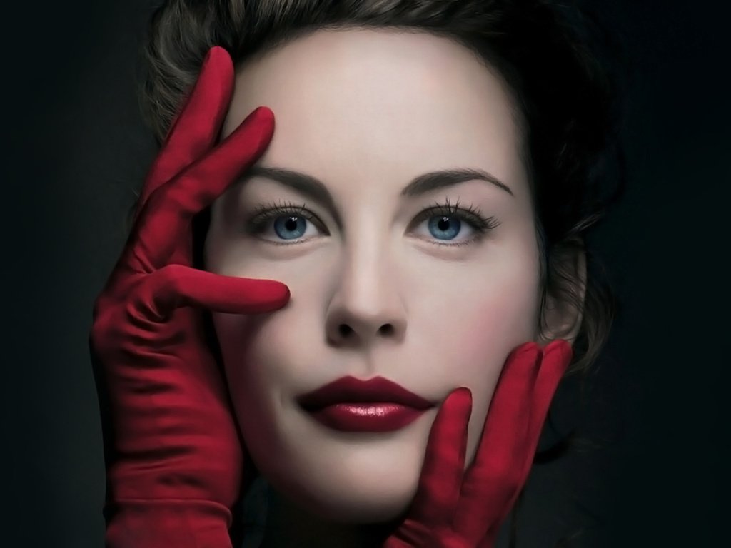 Обои черный фон, перчатки, красивая, лив тайлер, black background, gloves, beautiful, liv tyler разрешение 1920x1200 Загрузить