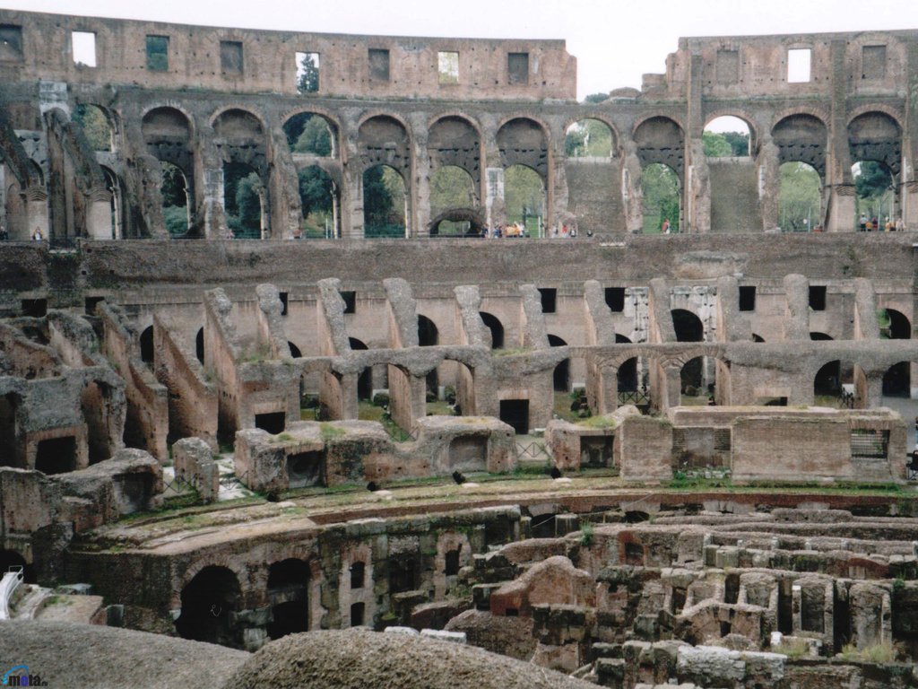 Обои италия, колизей, рим, памятник архитектуры, амфитеатр, italy, colosseum, rome, monument, amphitheatre разрешение 2048x1536 Загрузить