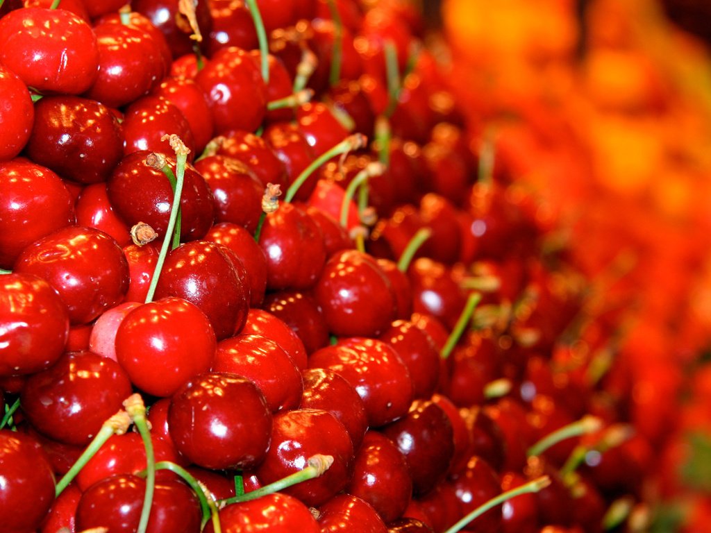 Обои ягода, красная, черешня, вишня, berry, red, cherry разрешение 1920x1080 Загрузить