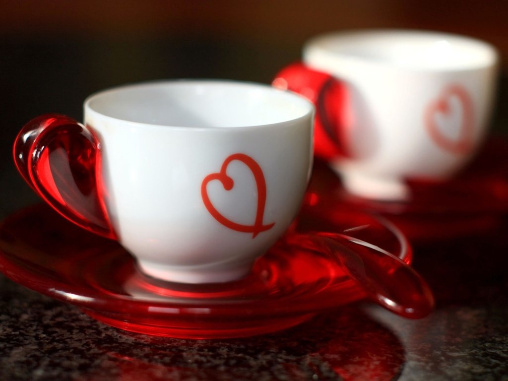 Обои сердце, чашка, белая, красиво, красное, ложка, heart, cup, white, beautiful, red, spoon разрешение 1920x1280 Загрузить