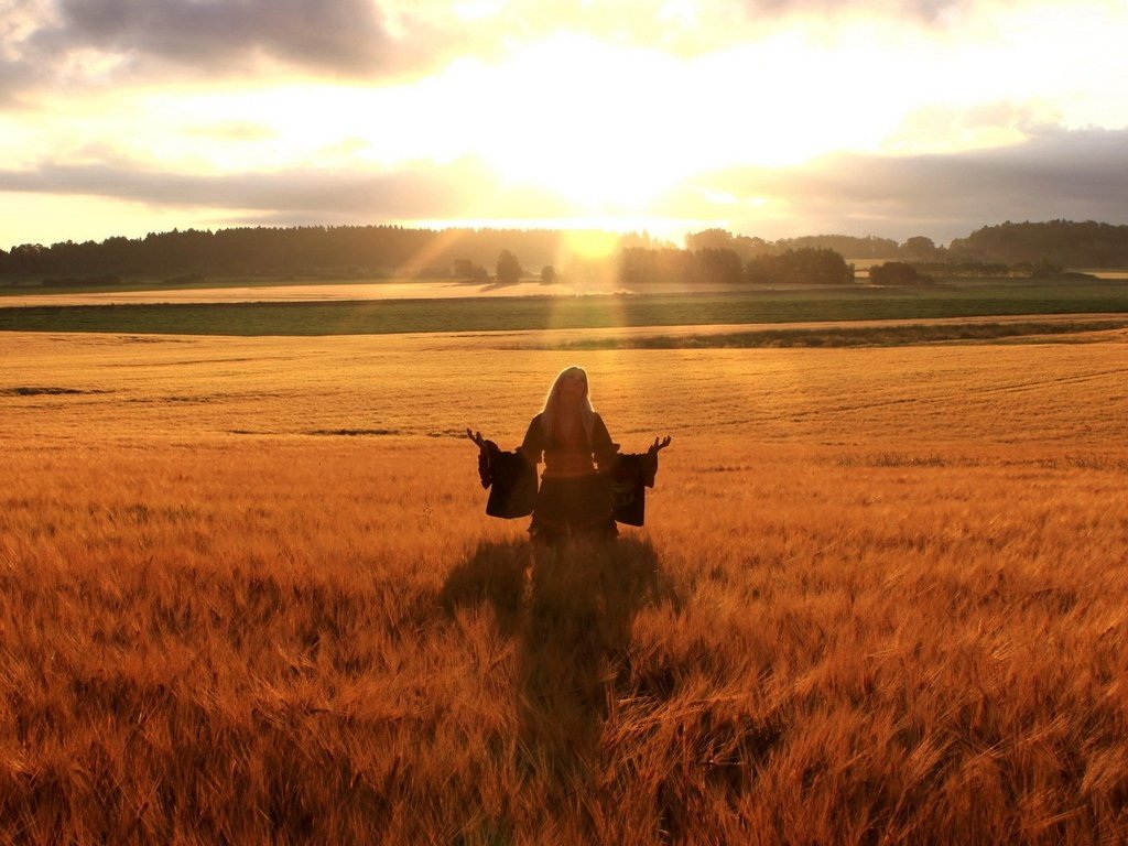 Обои поле, божья благодать, field, god's grace разрешение 1920x1080 Загрузить