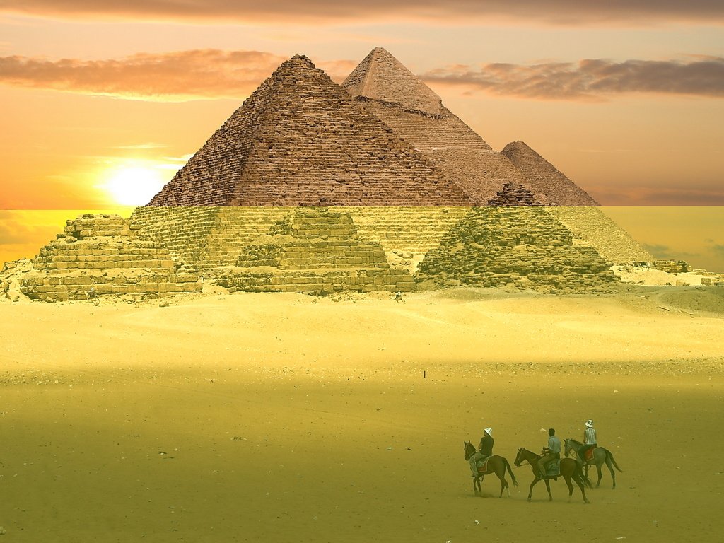 Обои песок, пирамиды, егирет, sand, pyramid, egeret разрешение 1920x1200 Загрузить