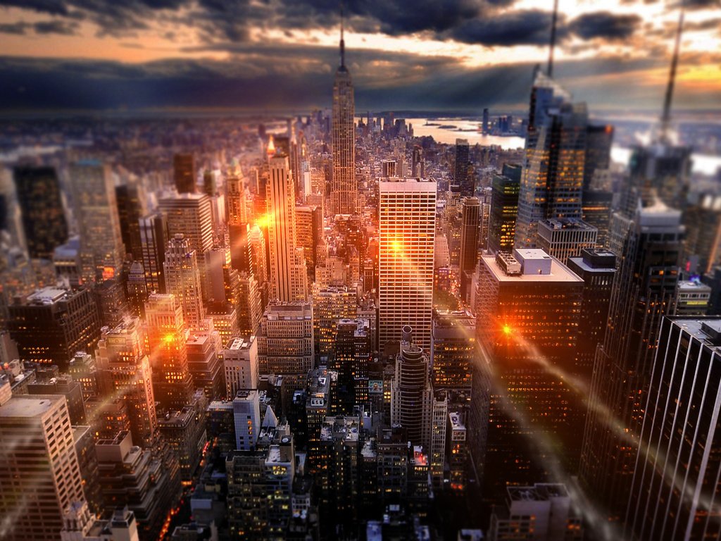 Обои небоскребы, нью-йорк, skyscrapers, new york разрешение 1920x1080 Загрузить