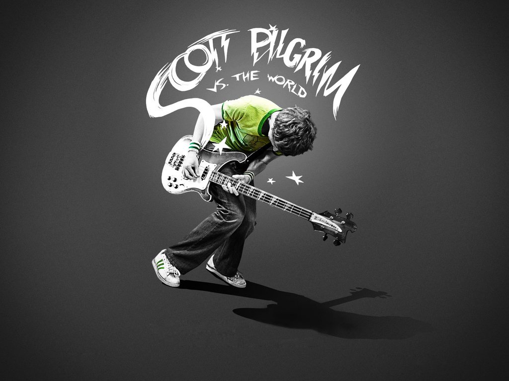 Обои гитара, скот пилигрим, пацан, guitar, the scott pilgrim, kid разрешение 1920x1200 Загрузить