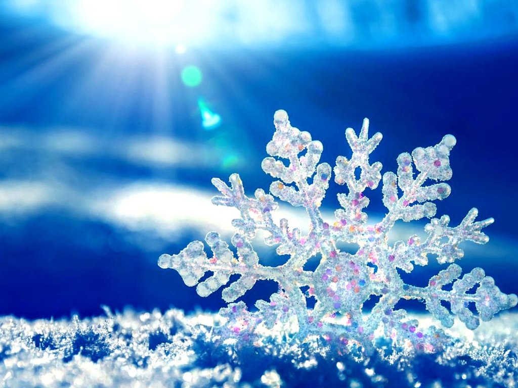 Обои зима, макро, снежинка, winter, macro, snowflake разрешение 2000x1125 Загрузить