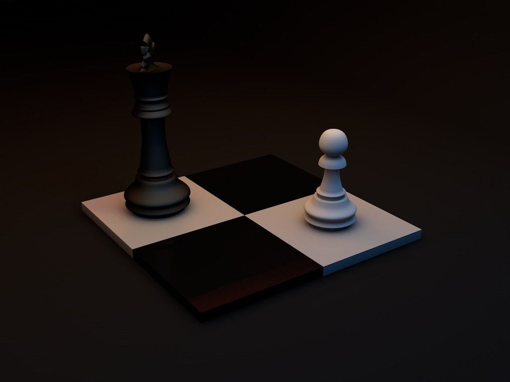 Обои шахматы 3d, chess 3d разрешение 1920x1080 Загрузить