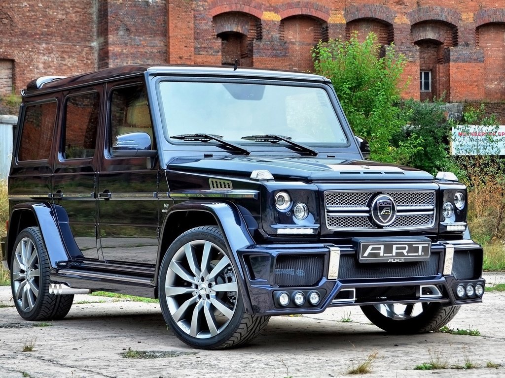 Обои амг, g55, a.r. t. mercedes-benz, streetline, amg разрешение 1920x1200 Загрузить