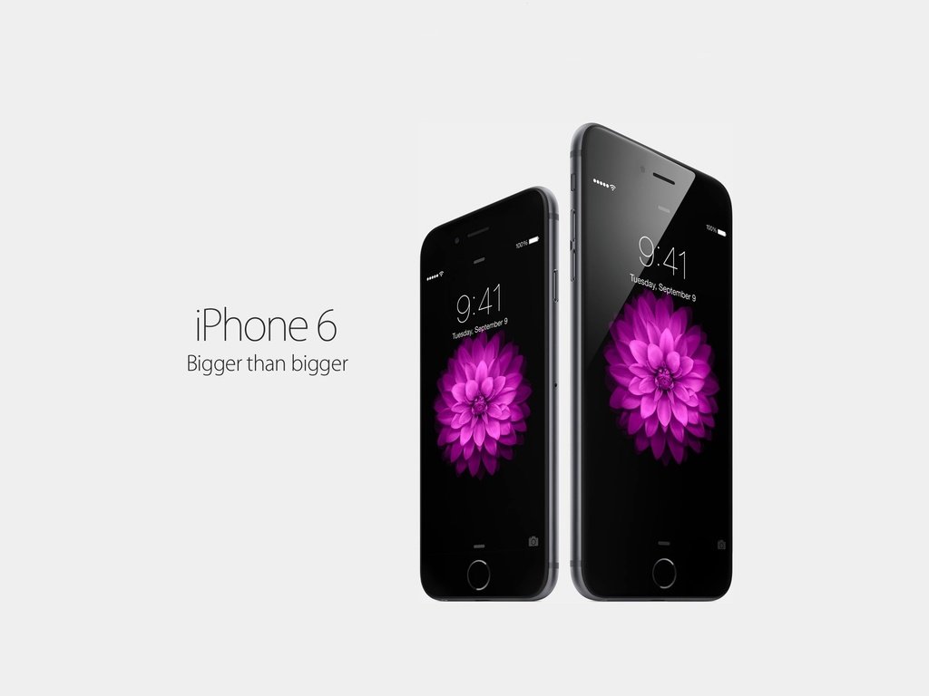 Обои bigger, its better, iphone6, iphone 6 plus, isnt simply, эппл, apple разрешение 2560x1440 Загрузить