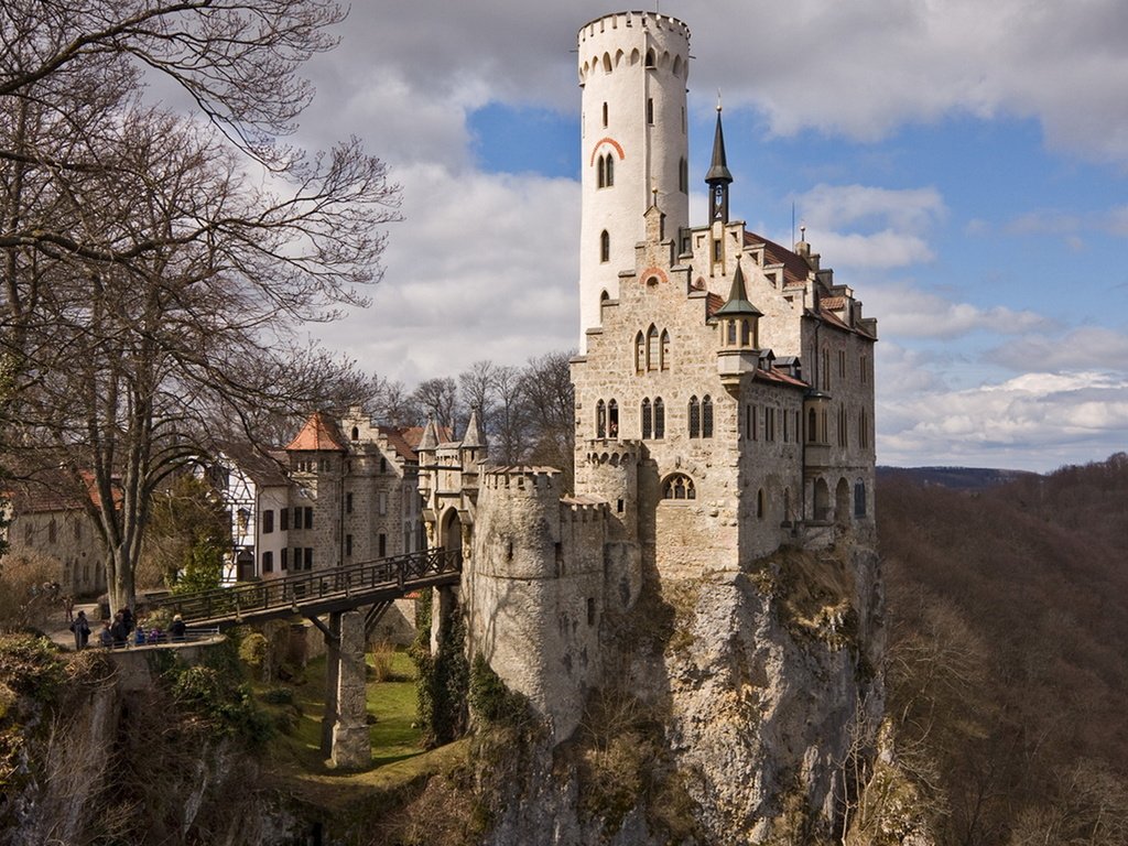 Обои замок, красота, германия, замки германии, castle, beauty, germany, castles of germany разрешение 1920x1200 Загрузить