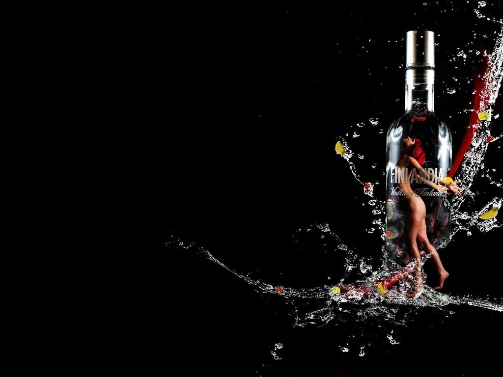 Обои темный фон, водка, бренд, финляндия, the dark background, vodka, brand, finland разрешение 1920x1080 Загрузить