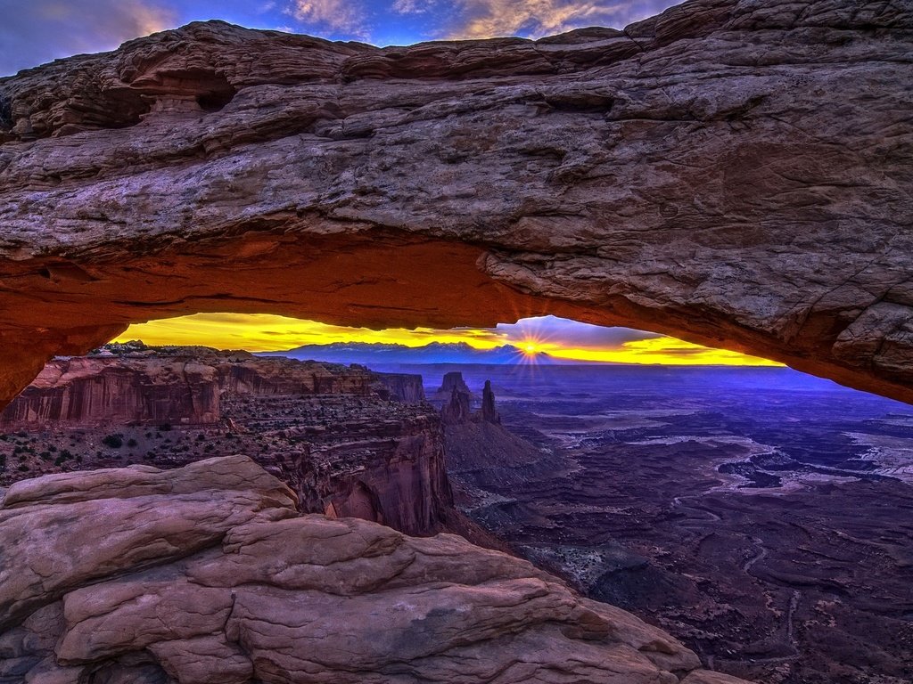 Обои национальный парк арки, near moab, штат юта, arches national park, utah разрешение 2560x1600 Загрузить