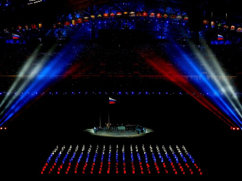 Обои россия, флаг, олимпиада, 2014 год, олимпийские игры, сочи, russia, flag, olympics, 2014, olympic games, sochi разрешение 2560x1600 Загрузить