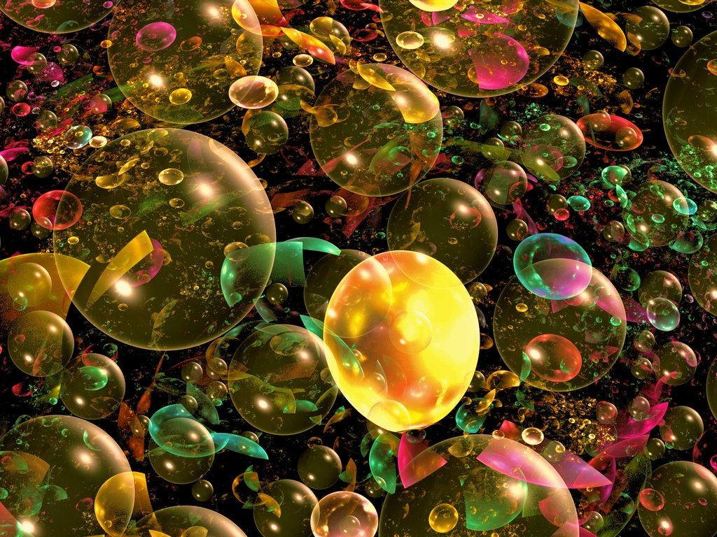 Обои цвет, пузыри, круги, color, bubbles, circles разрешение 4000x2500 Загрузить