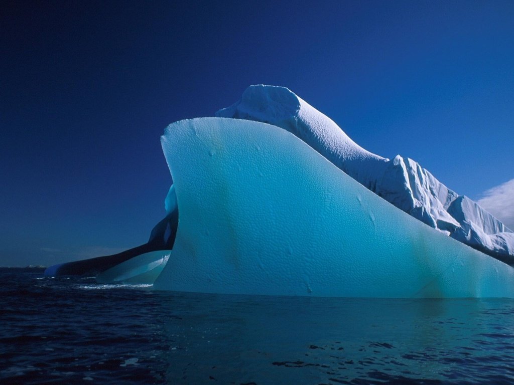 Обои лёд, айсберг, океан, ice, iceberg, the ocean разрешение 1920x1200 Загрузить