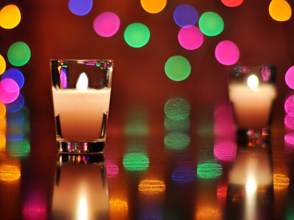 Обои свечи, фон, огонь, разноцветный, блики, candles, background, fire, colorful, glare разрешение 2560x1600 Загрузить